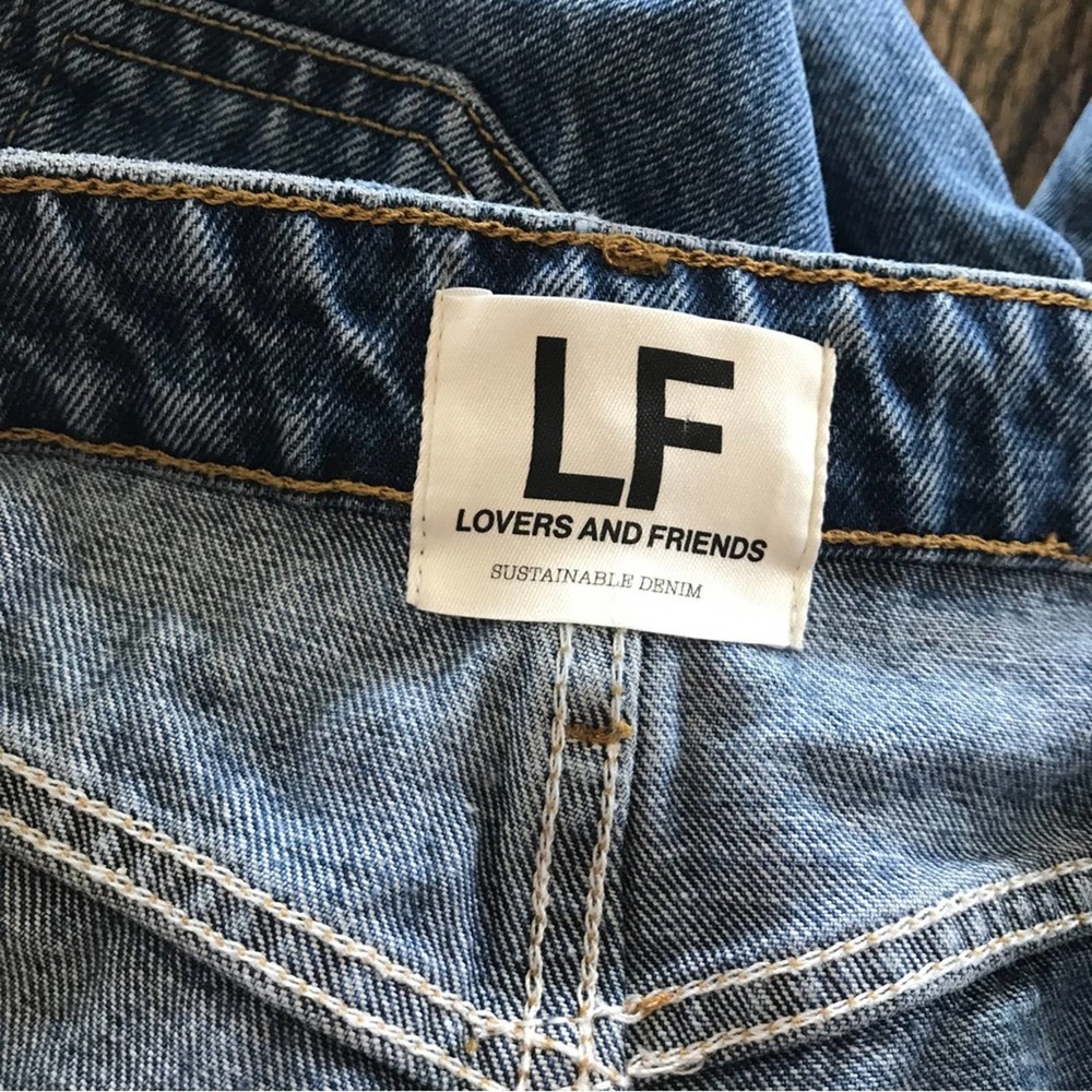 Lovers and Friends Ryan High Rise Loose Straight Jeans - Picture 5 of 9